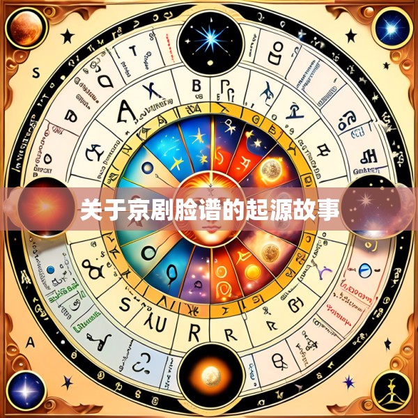 关于京剧脸谱的起源故事