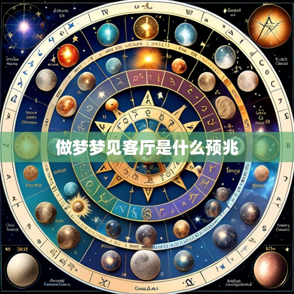 做梦梦见客厅是什么预兆