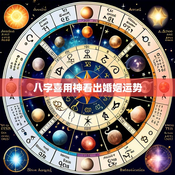 八字喜用神看出婚姻运势