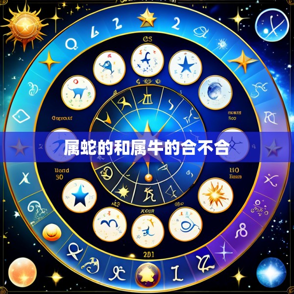 属蛇的和属牛的合不合