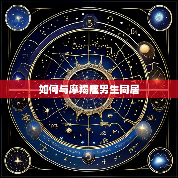 如何与摩羯座男生同居