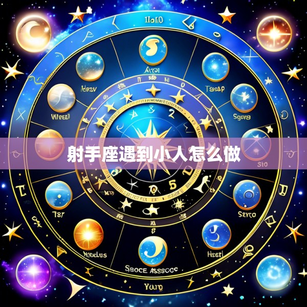 射手座遇到小人怎么做