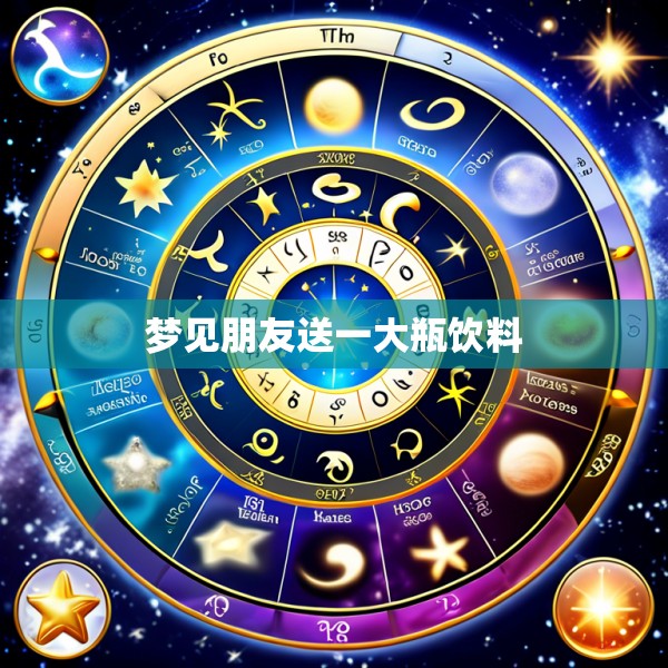 梦见朋友送一大瓶饮料