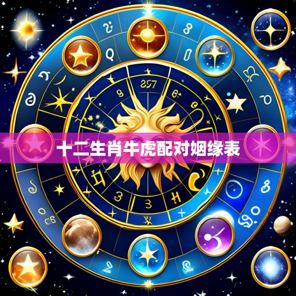十二生肖牛虎配对姻缘表