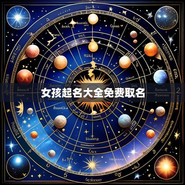 女孩起名大全免费取名