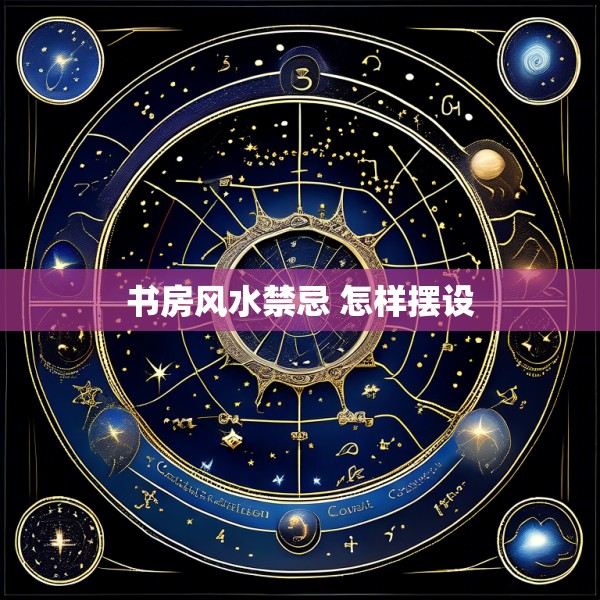 书房风水禁忌 怎样摆设