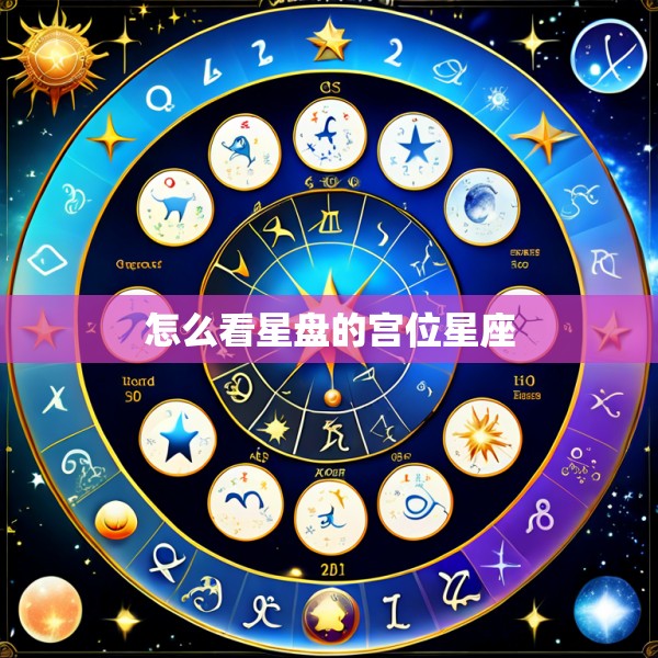 怎么看星盘的宫位星座