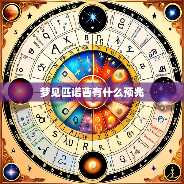 梦见匹诺曹有什么预兆