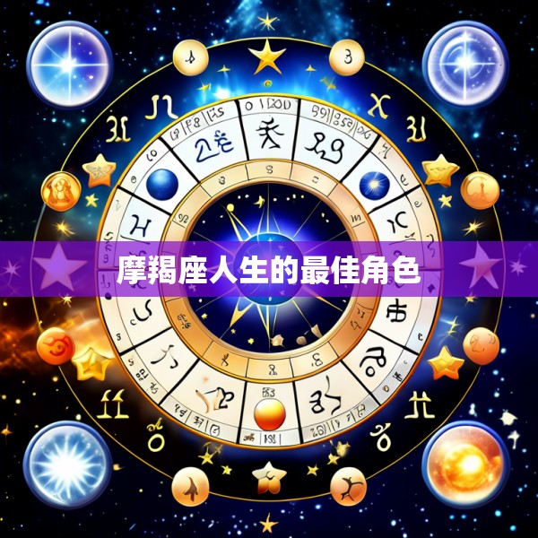 摩羯座人生的最佳角色