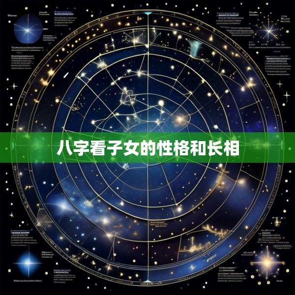 八字看子女的性格和长相