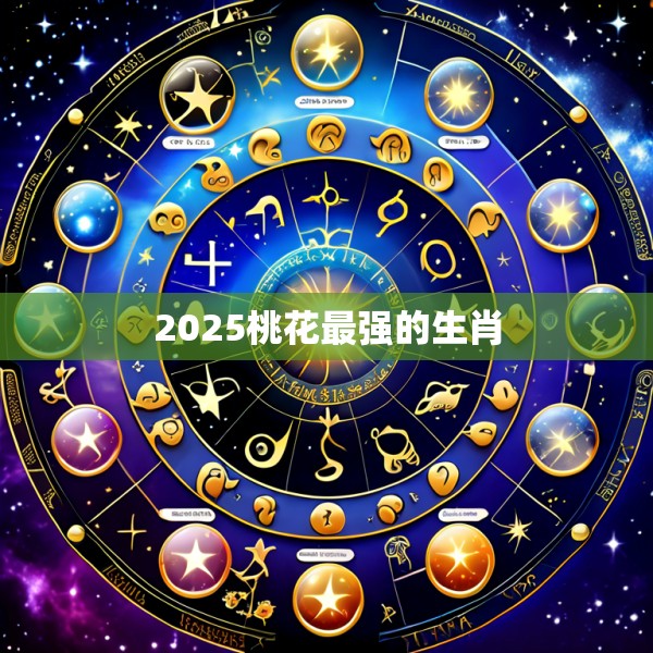 2025桃花最强的生肖