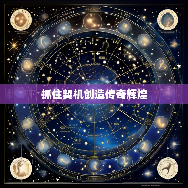 抓住契机创造传奇辉煌