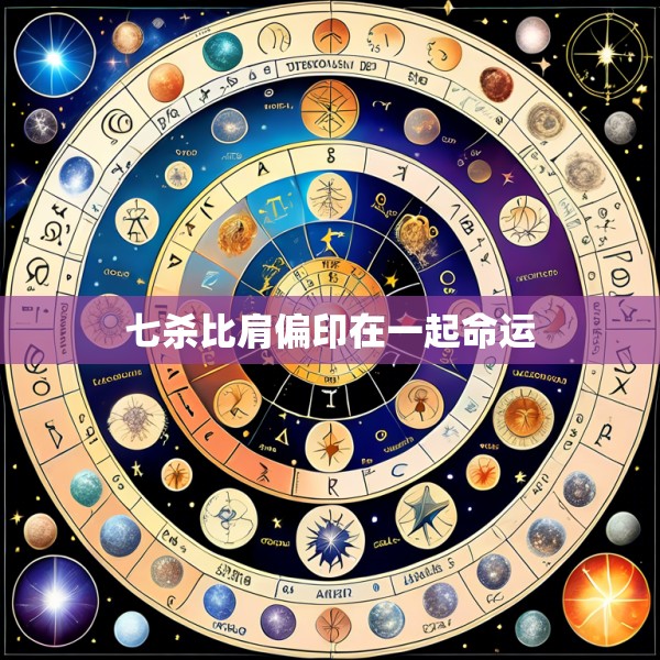 七杀比肩偏印在一起命运
