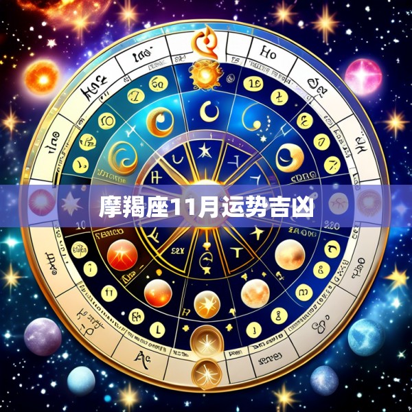 摩羯座11月运势吉凶