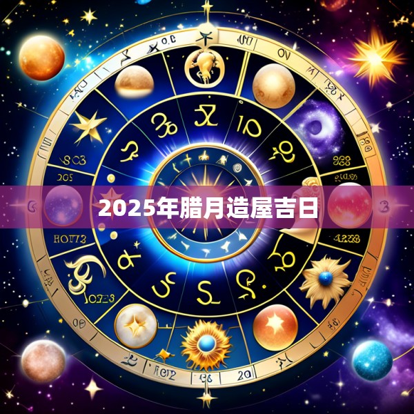 2025年腊月造屋吉日
