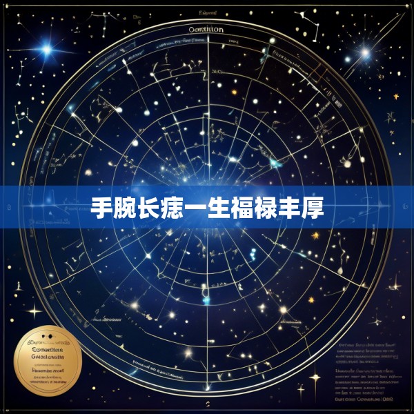 手腕长痣一生福禄丰厚
