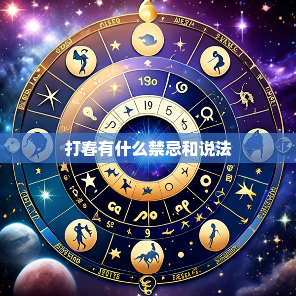 打春有什么禁忌和说法