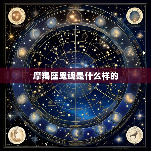 摩羯座鬼魂是什么样的