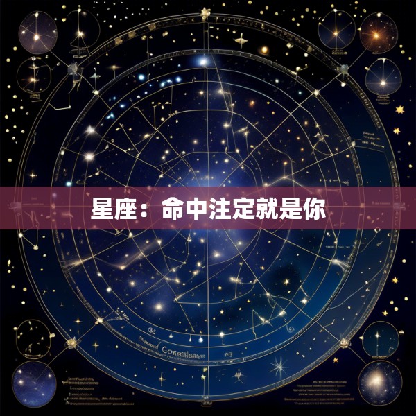星座：命中注定就是你