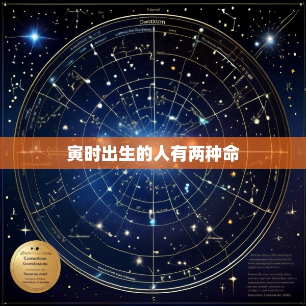 寅时出生的人有两种命