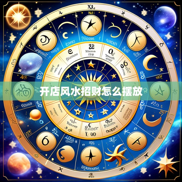 开店风水招财怎么摆放