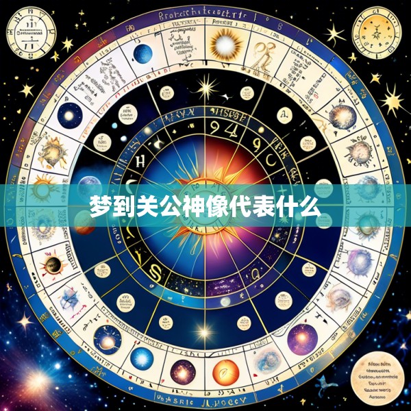 梦到关公神像代表什么