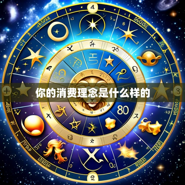 你的消费理念是什么样的