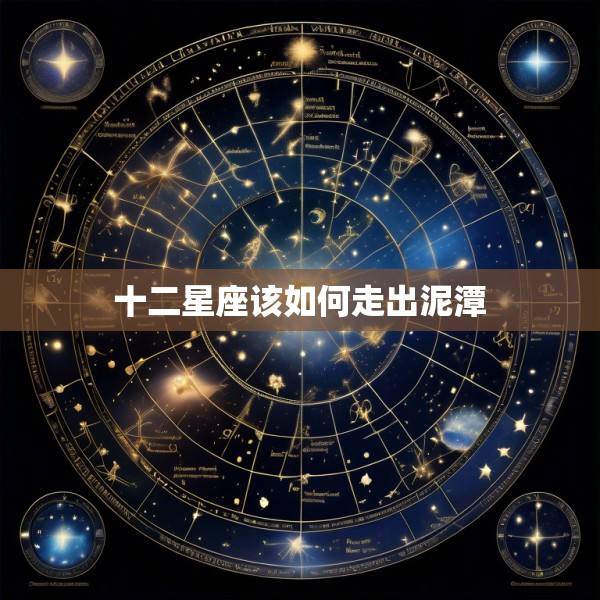 十二星座该如何走出泥潭