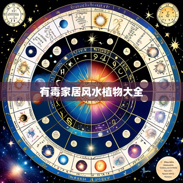 有毒家居风水植物大全