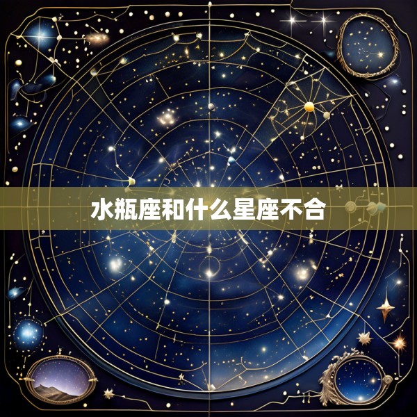 水瓶座和什么星座不合