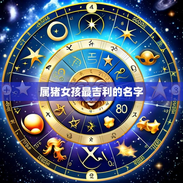 属猪女孩最吉利的名字