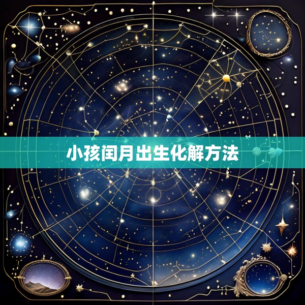 小孩闰月出生化解方法