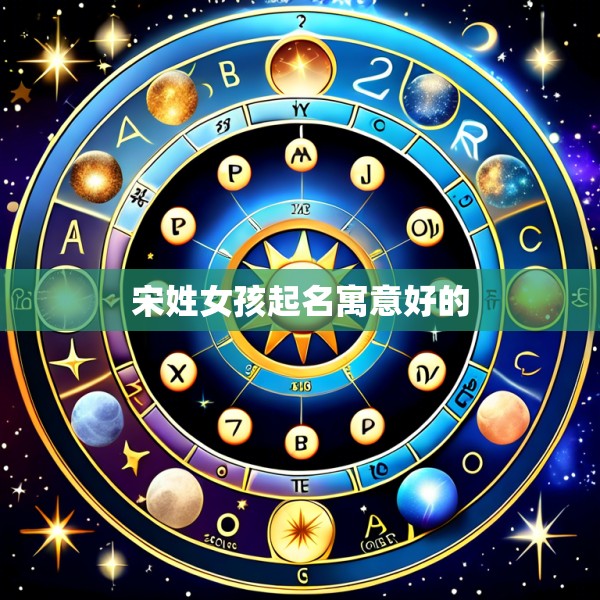 宋姓女孩起名寓意好的