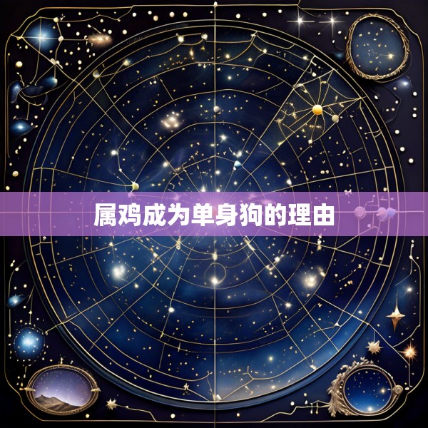 属鸡成为单身狗的理由