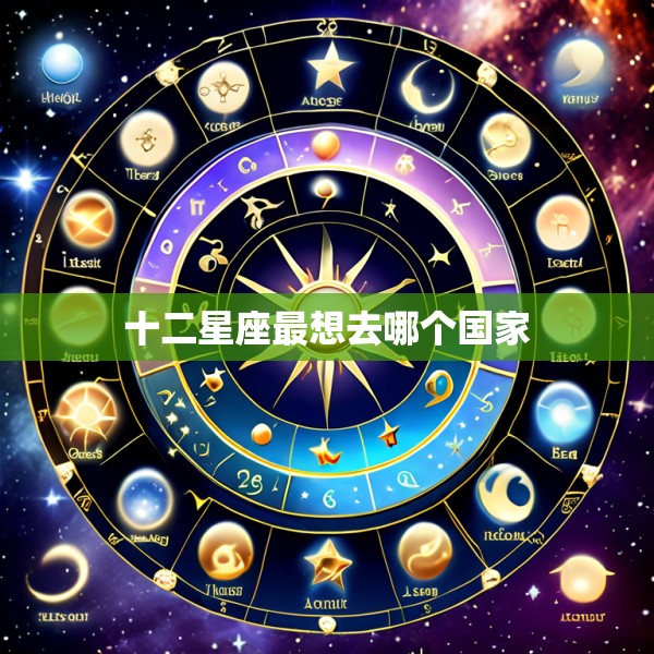 十二星座最想去哪个国家