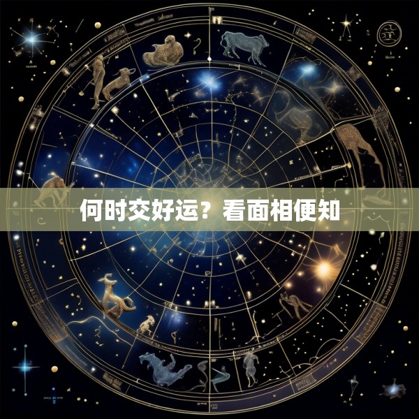 何时交好运？看面相便知
