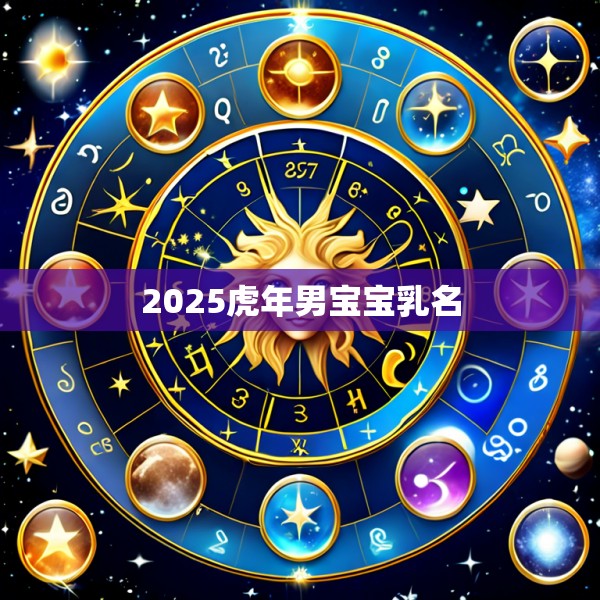 2025虎年男宝宝乳名