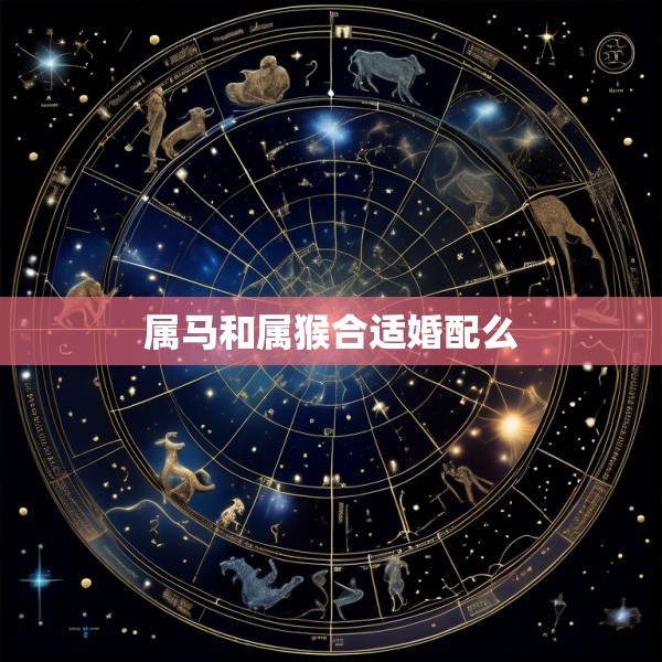 属马和属猴合适婚配么