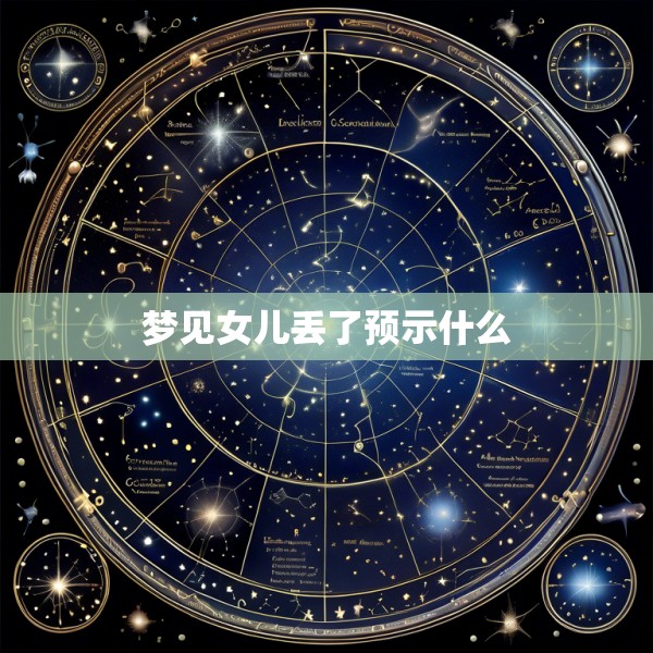 梦见女儿丢了预示什么