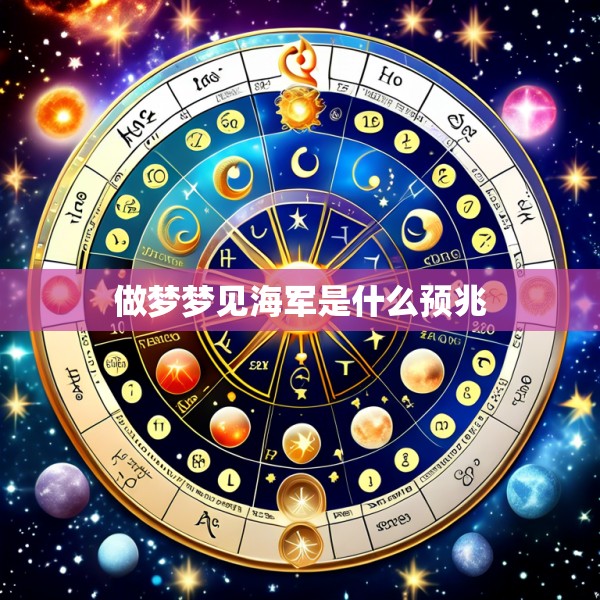 做梦梦见海军是什么预兆