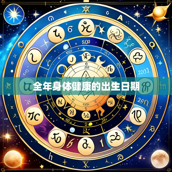 全年身体健康的出生日期