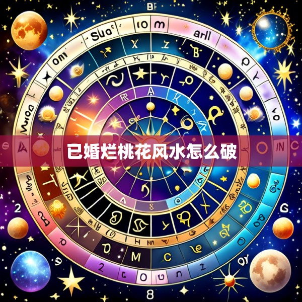 已婚烂桃花风水怎么破