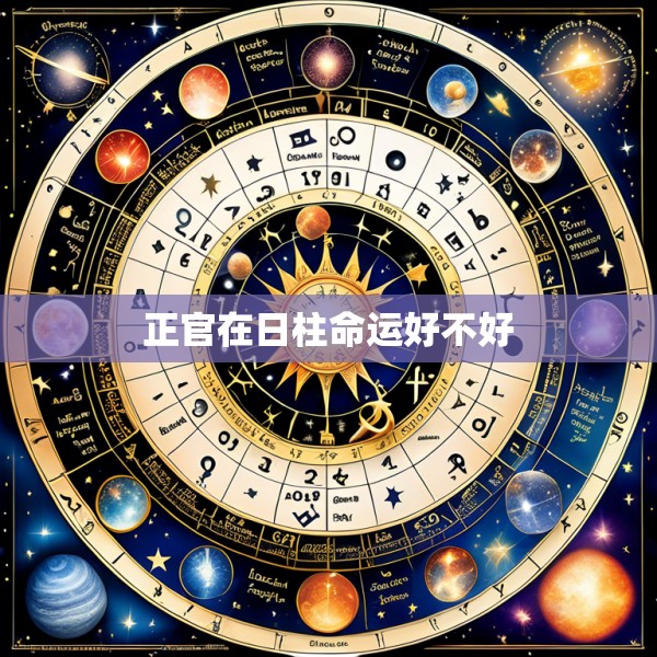 正官在日柱命运好不好