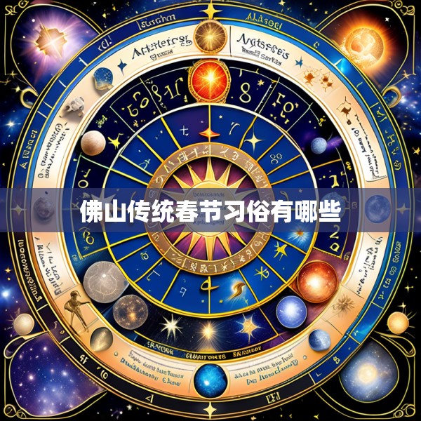 佛山传统春节习俗有哪些