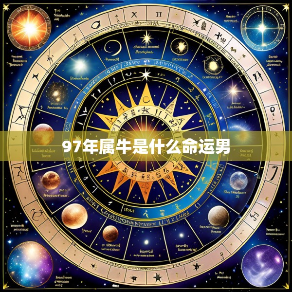 97年属牛是什么命运男