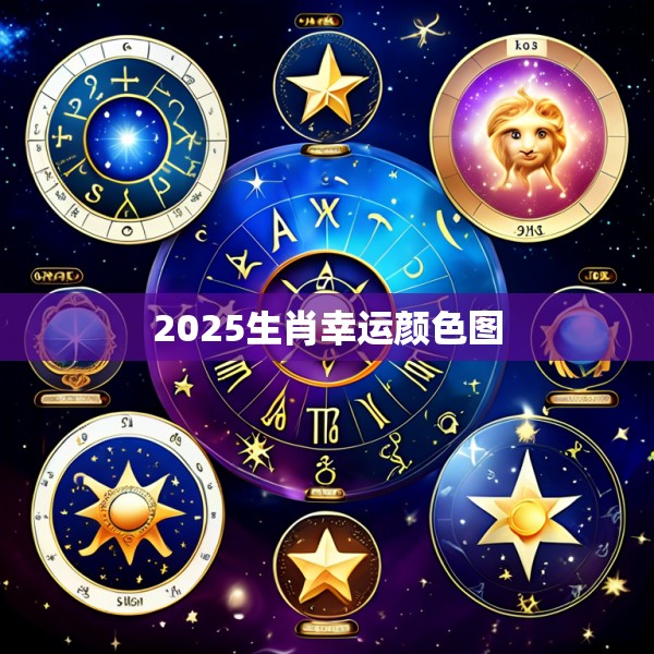 2025生肖幸运颜色图