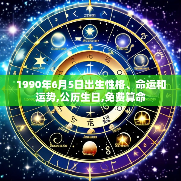1990年6月5日出生性格、命运和运势,公历生日,免费算命