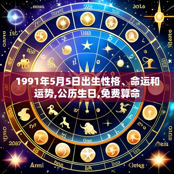 1991年5月5日出生性格、命运和运势,公历生日,免费算命