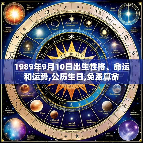 1989年9月10日出生性格、命运和运势,公历生日,免费算命