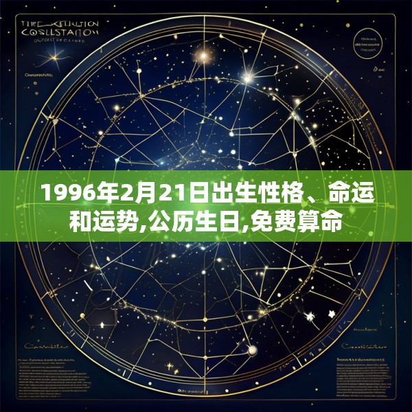 1996年2月21日出生性格、命运和运势,公历生日,免费算命